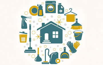 Cuidados y limpieza dentro del hogar